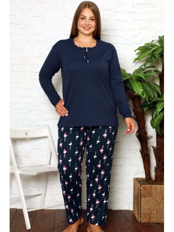 Pidžama no dabīgas kokvilnas