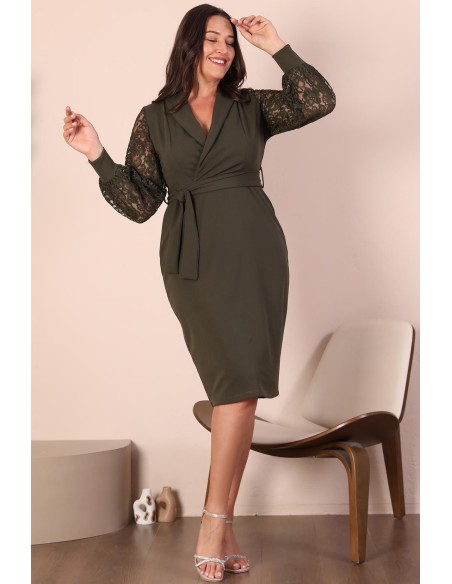 Švarko stiliaus suknelė