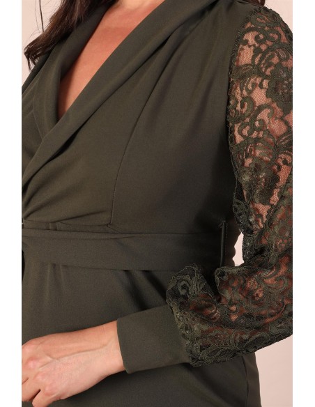 Švarko stiliaus suknelė