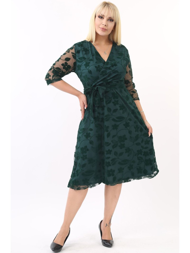 Tamsiai žalia suknelė Tamsiai žalia suknelė