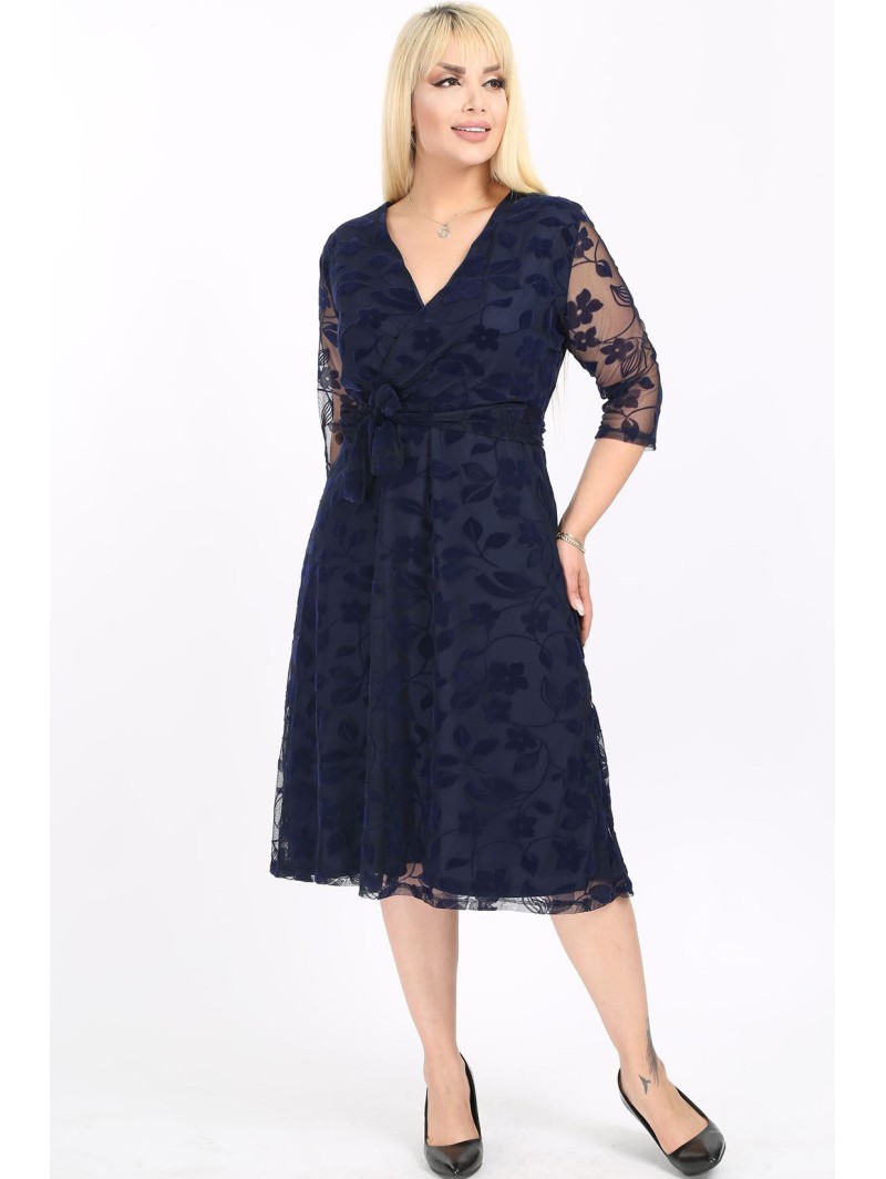 Темно-синее платье Темно-синее платье