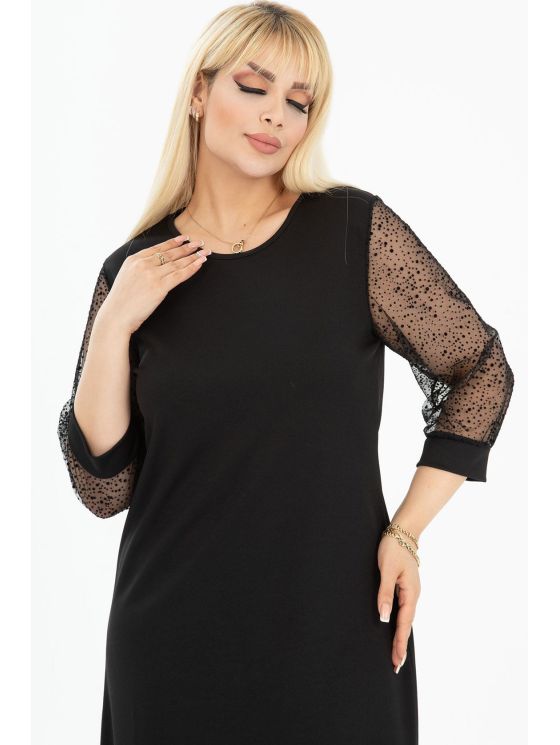 Juoda klasikinė suknelė 2