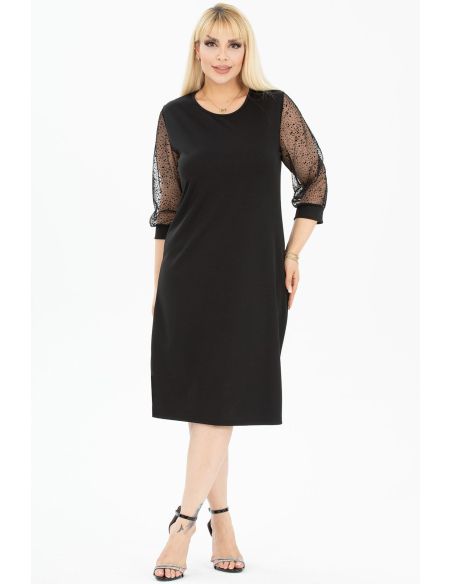 Juoda klasikinė suknelė