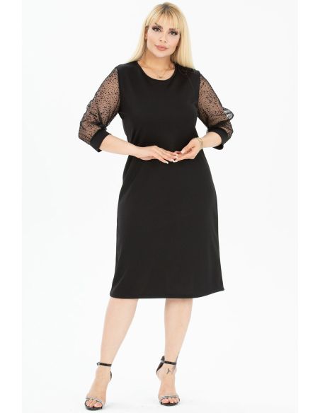 Juoda klasikinė suknelė