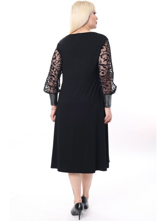 Melna klasiska kleita 2