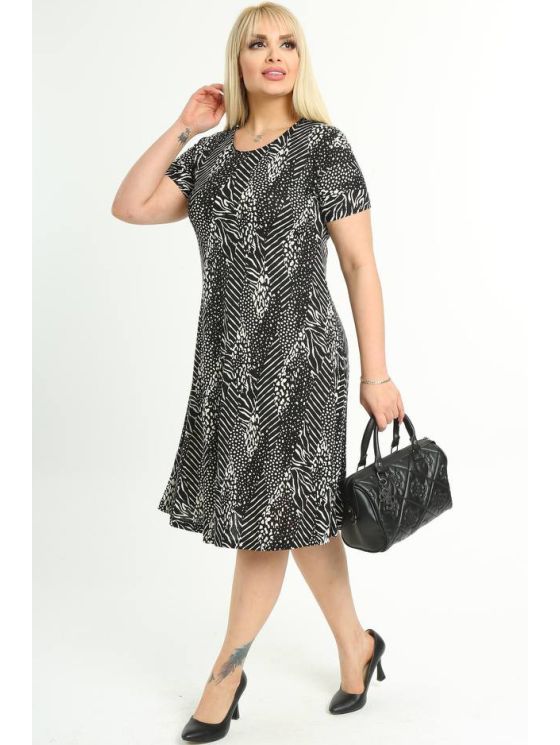 Suknelė trumpomis rankovėmis 2