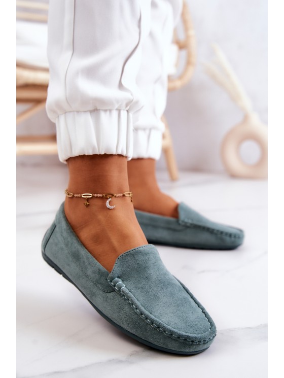 Women s Loafers Suede Mint Morreno 2