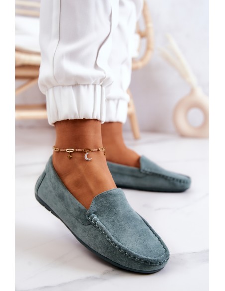 Women s Loafers Suede Mint Morreno
