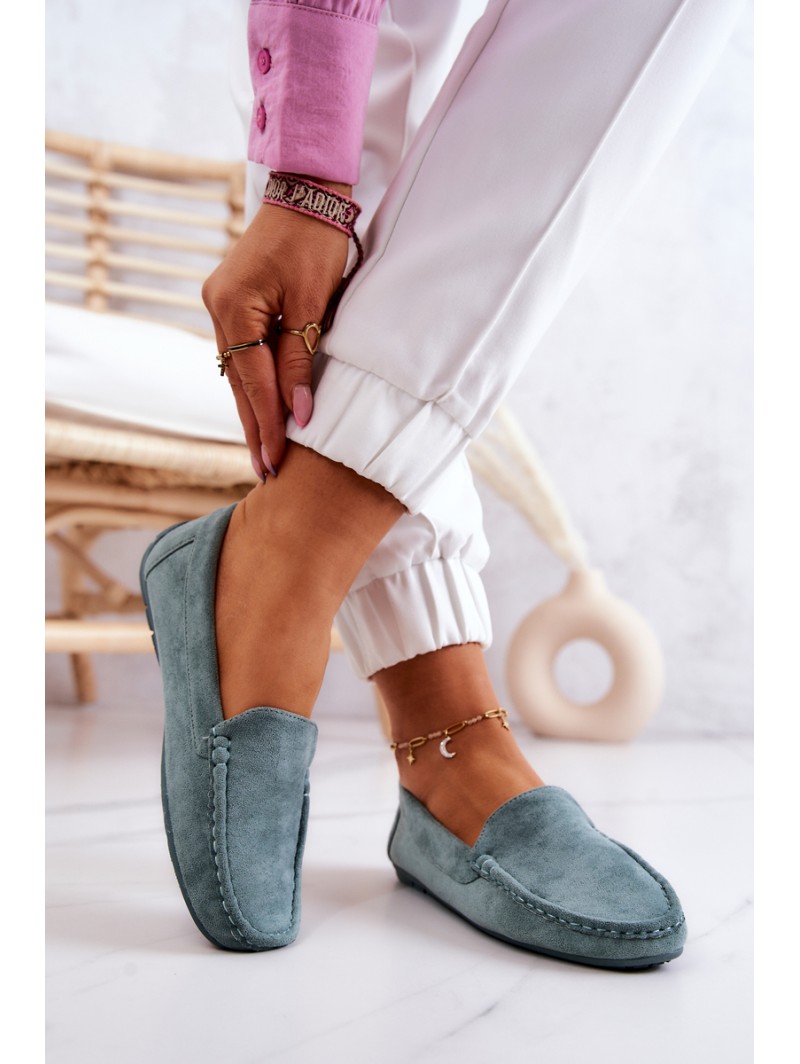 Women s Loafers Suede Mint Morreno