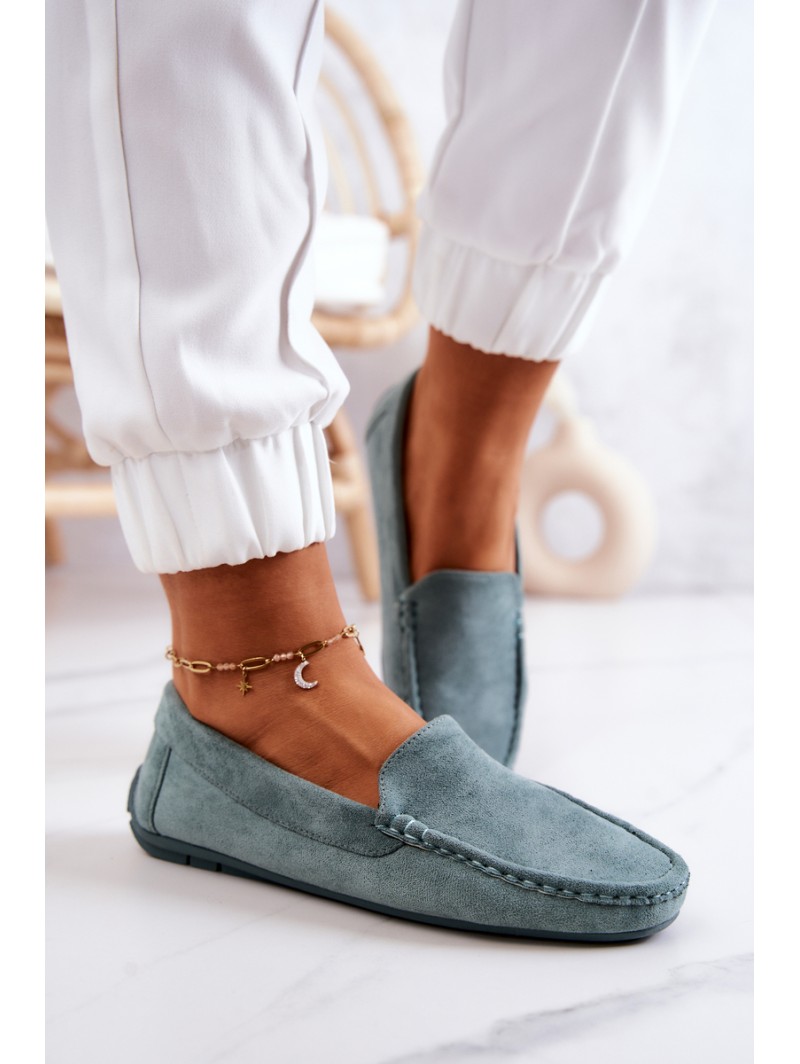 Women s Loafers Suede Mint Morreno