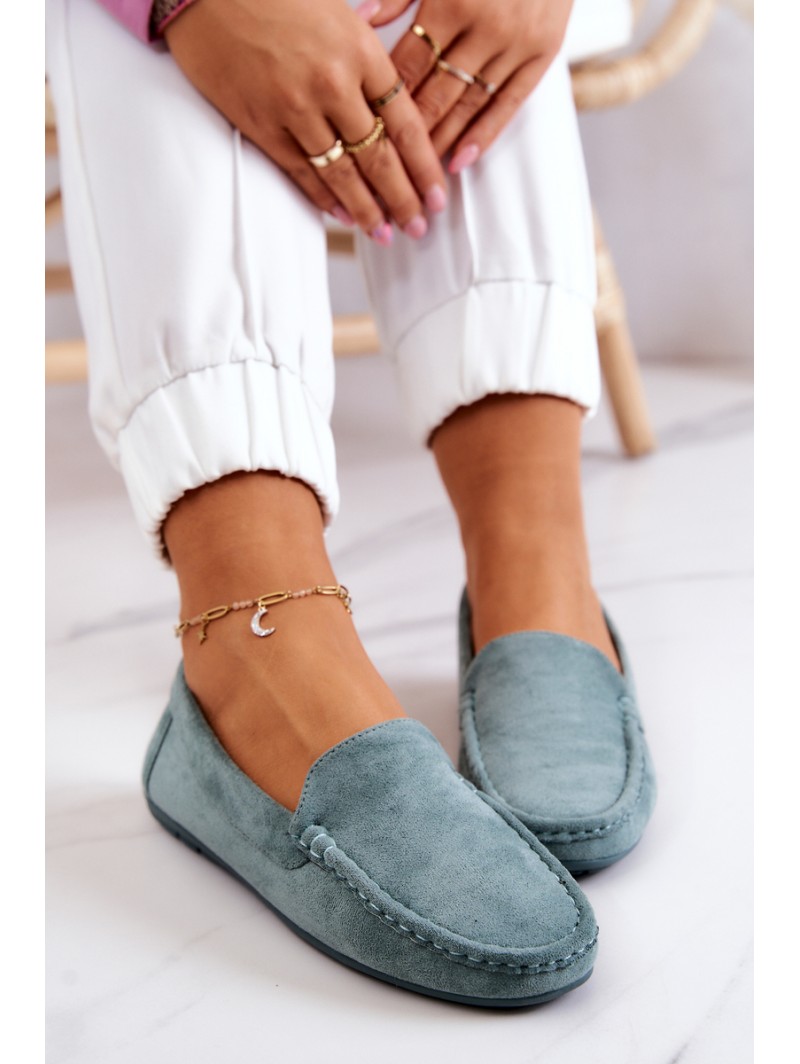 Women s Loafers Suede Mint Morreno