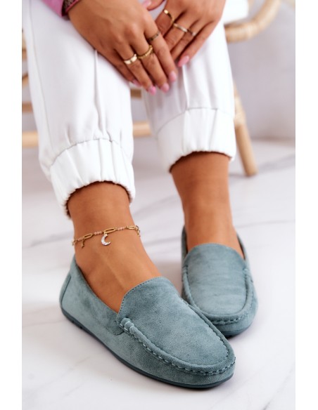 Women s Loafers Suede Mint Morreno