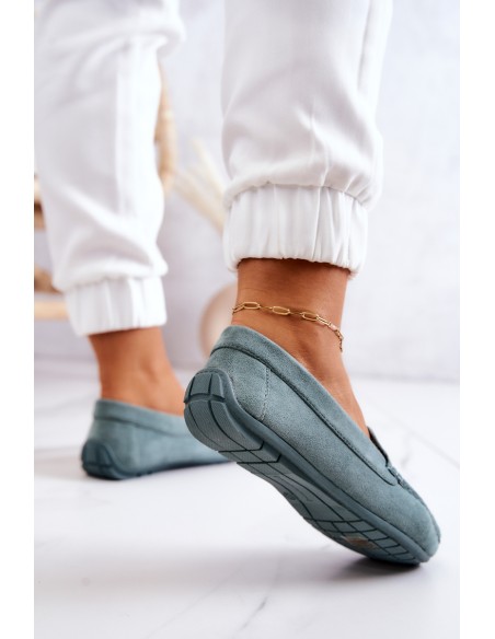 Women s Loafers Suede Mint Morreno