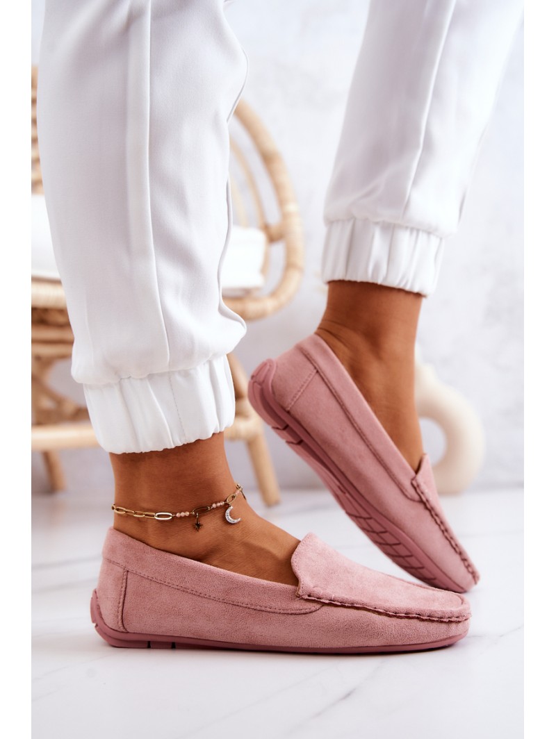 Women s Loafers Suede Pink Morreno