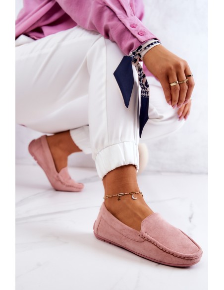 Women s Loafers Suede Pink Morreno