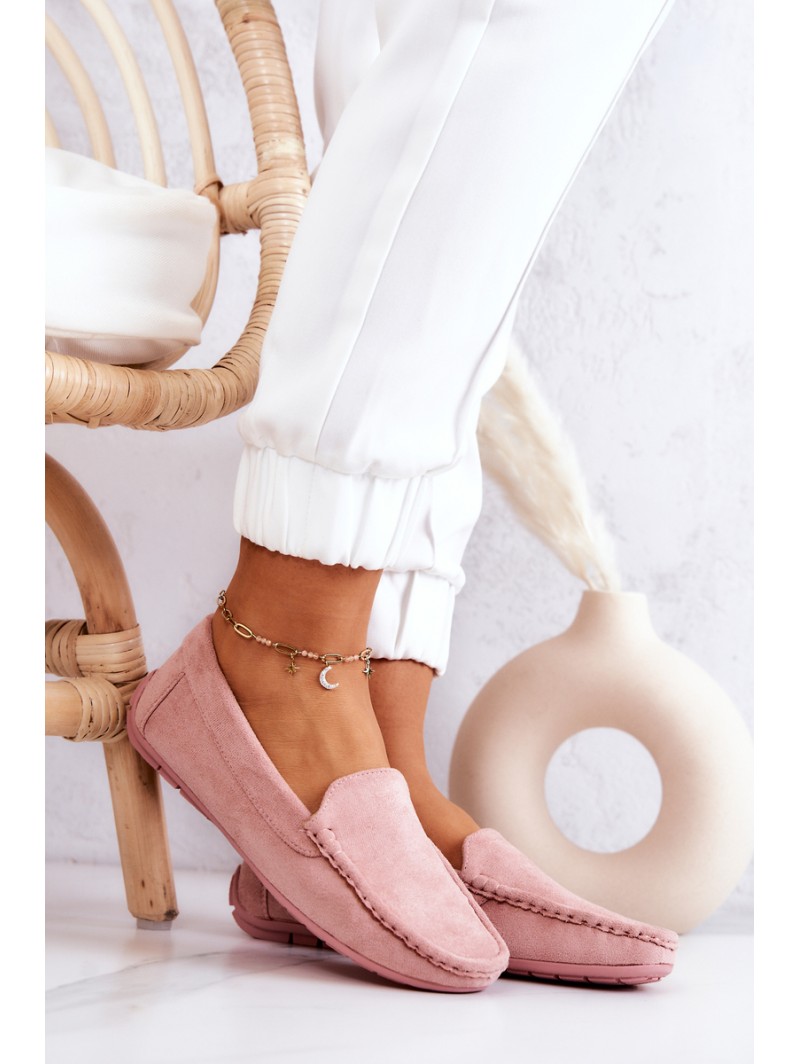 Women s Loafers Suede Pink Morreno