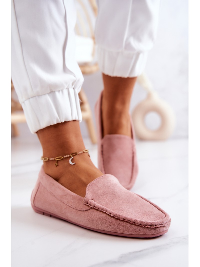 Women s Loafers Suede Pink Morreno