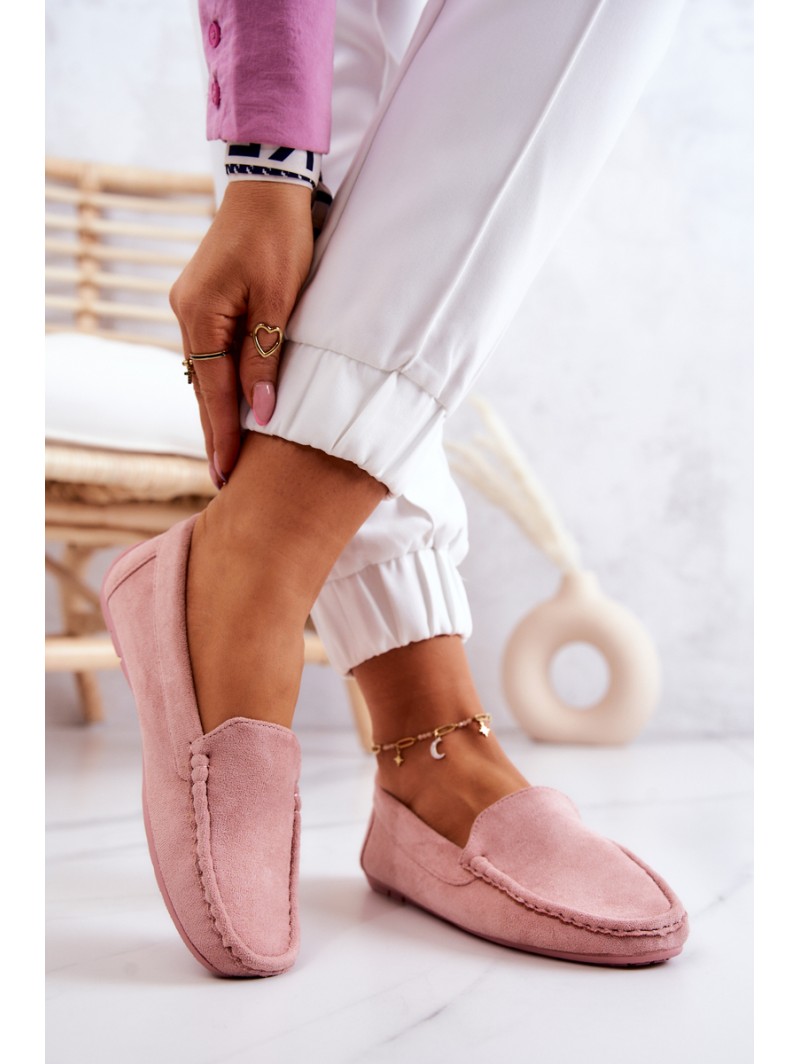 Women s Loafers Suede Pink Morreno