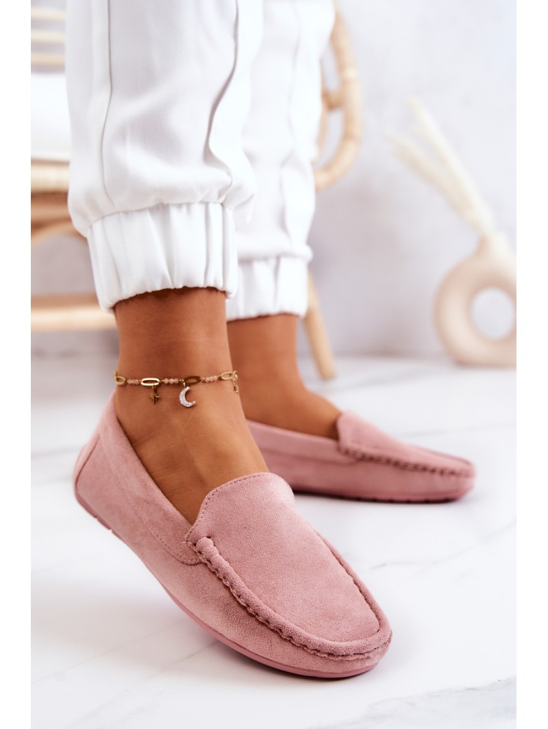 Women s Loafers Suede Pink Morreno