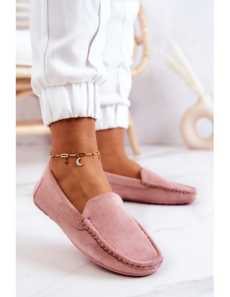 Women s Loafers Suede Pink Morreno
