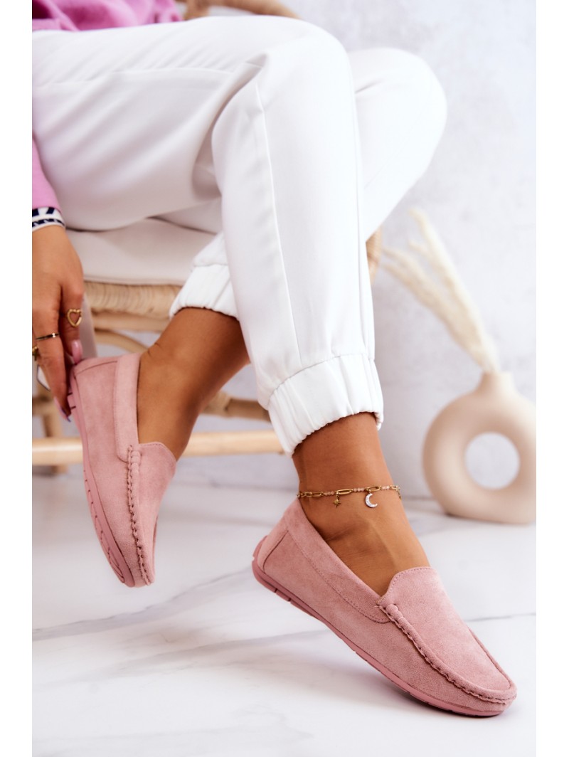 Women s Loafers Suede Pink Morreno