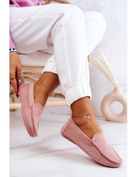 Women s Loafers Suede Pink Morreno