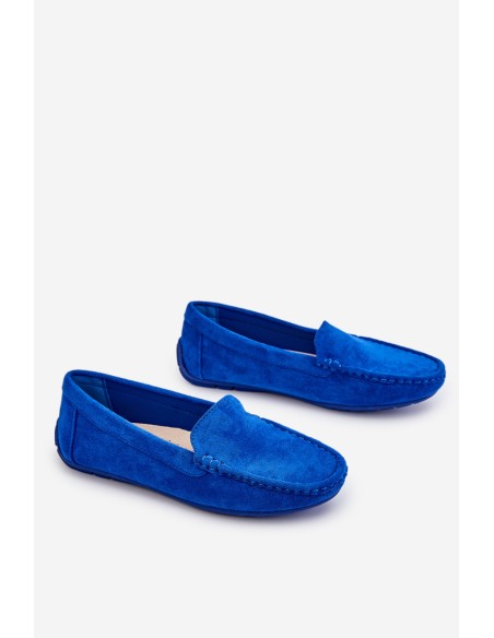 Women s Loafers Suede Blue Morreno
