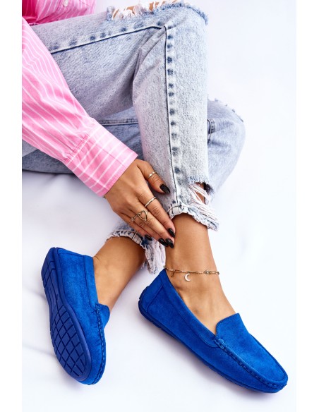 Women s Loafers Suede Blue Morreno