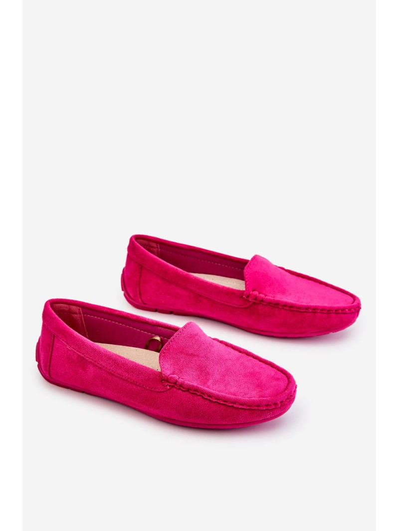 Women s Loafers Suede Fuchsia Morreno