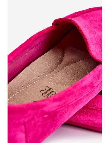 Women s Loafers Suede Fuchsia Morreno