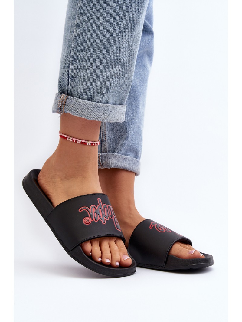 Women's Flip Flops Lee Cooper LCW-24-42-2483L Black Women's Flip Flops Lee Cooper LCW-24-42-2483L Black