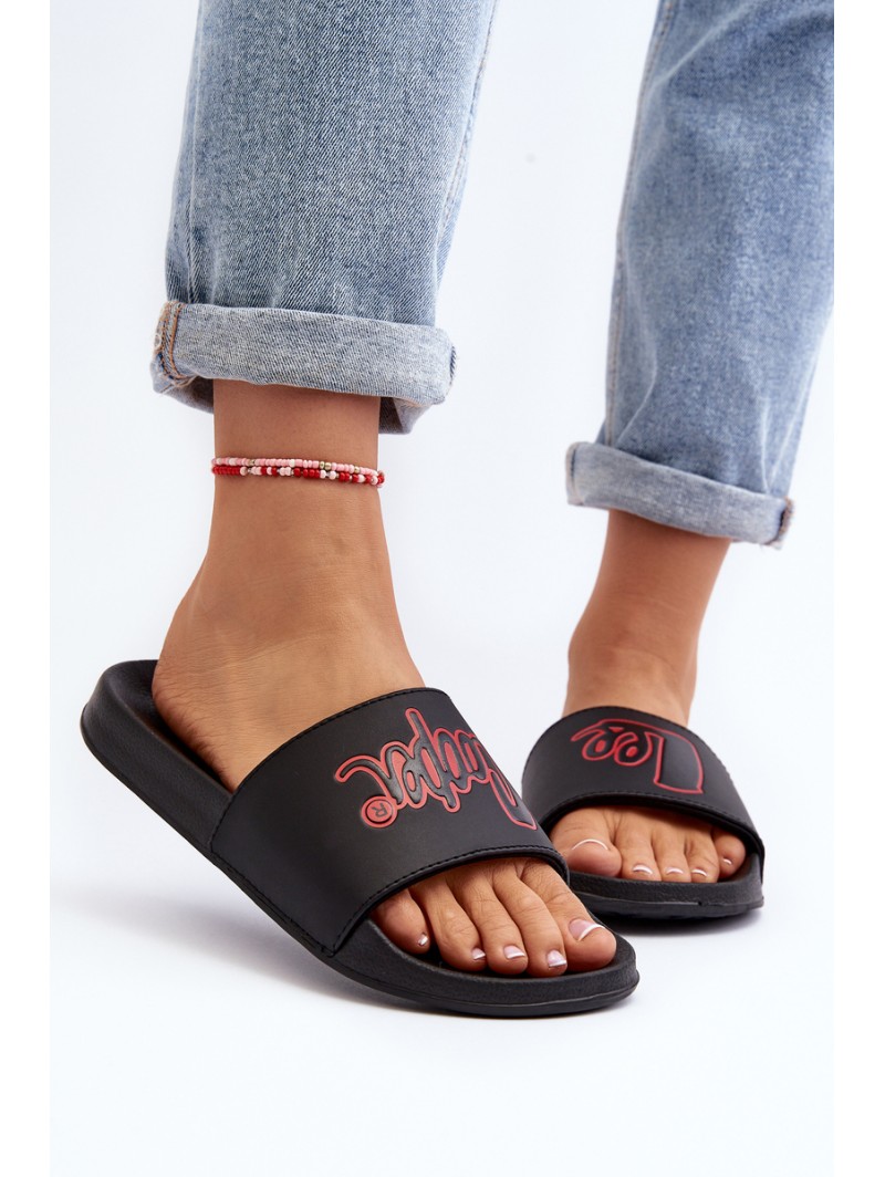 Women's Flip Flops Lee Cooper LCW-24-42-2483L Black Women's Flip Flops Lee Cooper LCW-24-42-2483L Black