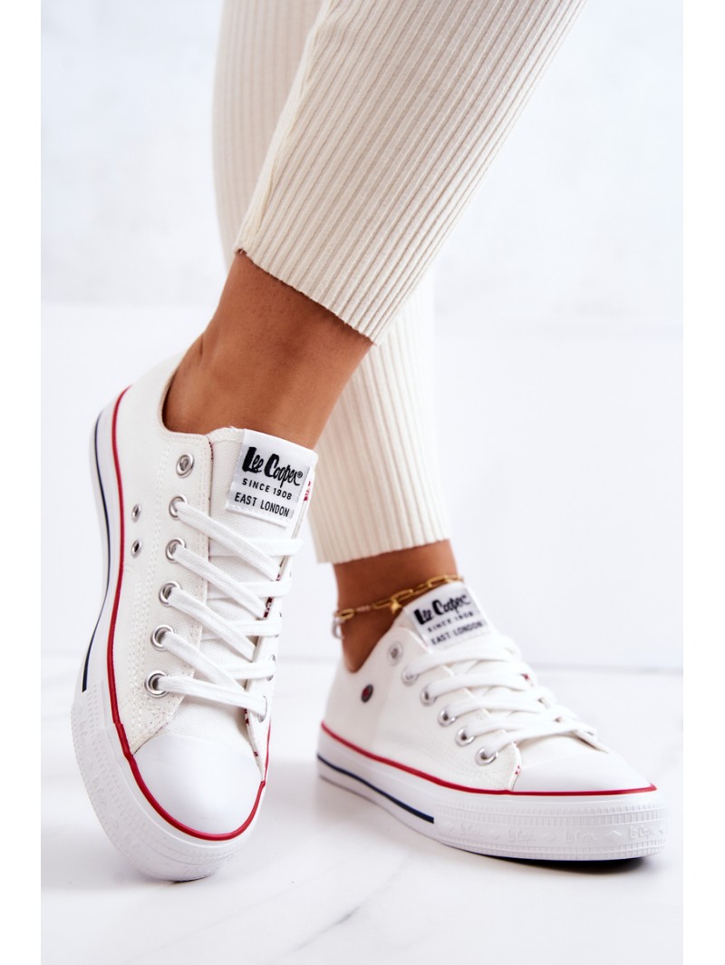 Women's Sneakers Lee Cooper LCW-22-31-0875L White Women's Sneakers Lee Cooper LCW-22-31-0875L White