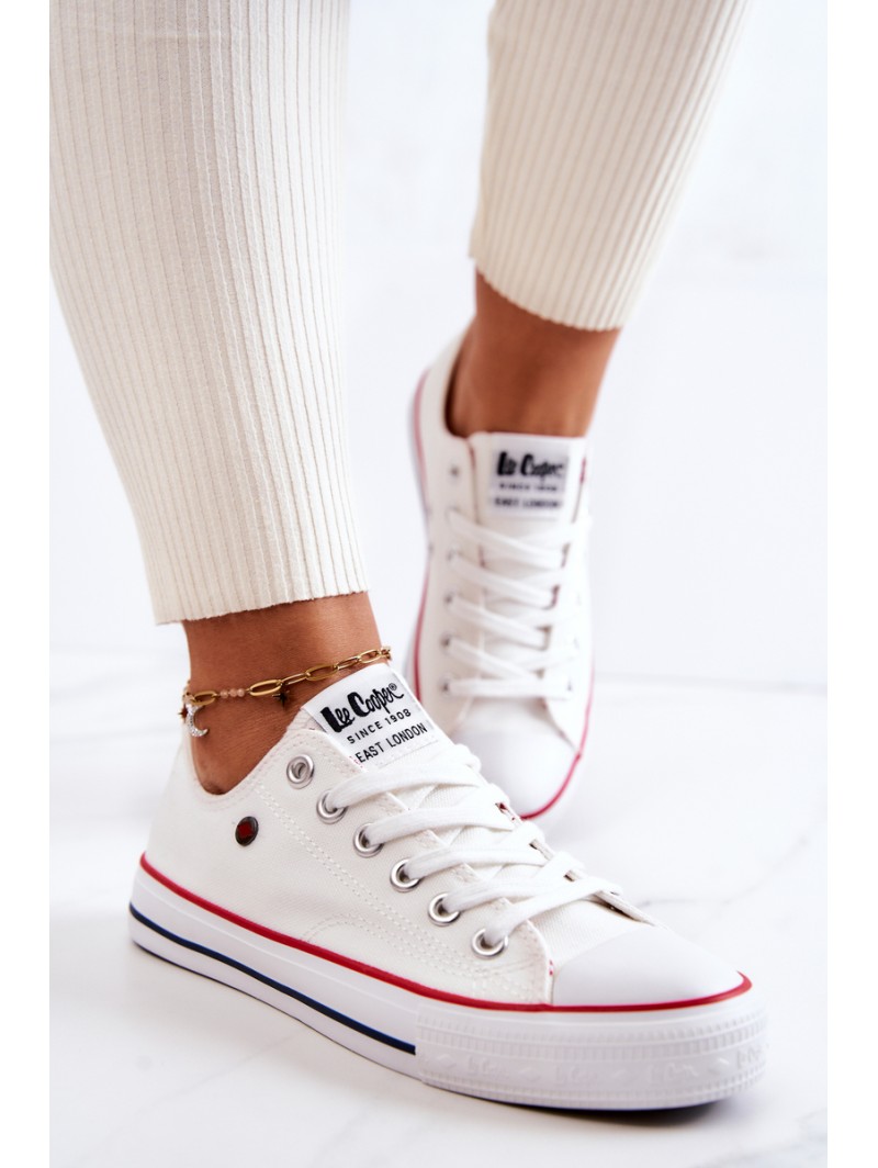 Women's Sneakers Lee Cooper LCW-22-31-0875L White Women's Sneakers Lee Cooper LCW-22-31-0875L White