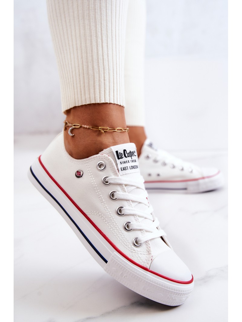 Women's Sneakers Lee Cooper LCW-22-31-0875L White Women's Sneakers Lee Cooper LCW-22-31-0875L White