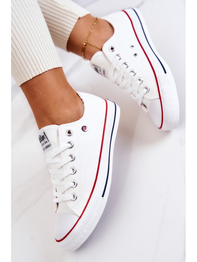 Women's Sneakers Lee Cooper LCW-22-31-0875L White Women's Sneakers Lee Cooper LCW-22-31-0875L White