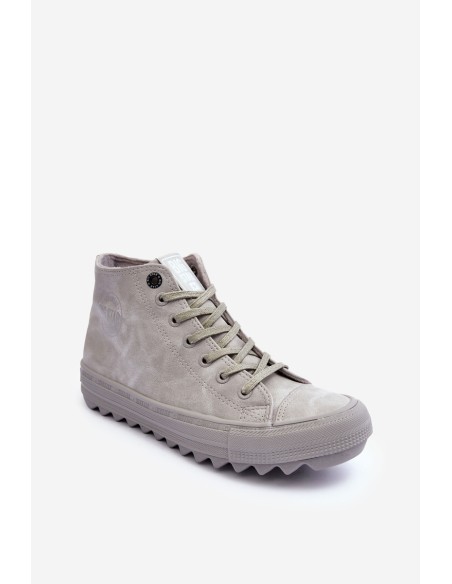 Women's Sneakers Big Star High Warm Grey GG274070