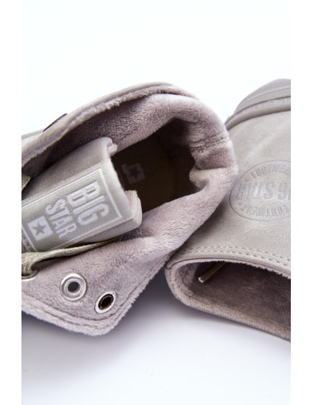 Women's Sneakers Big Star High Warm Grey GG274070