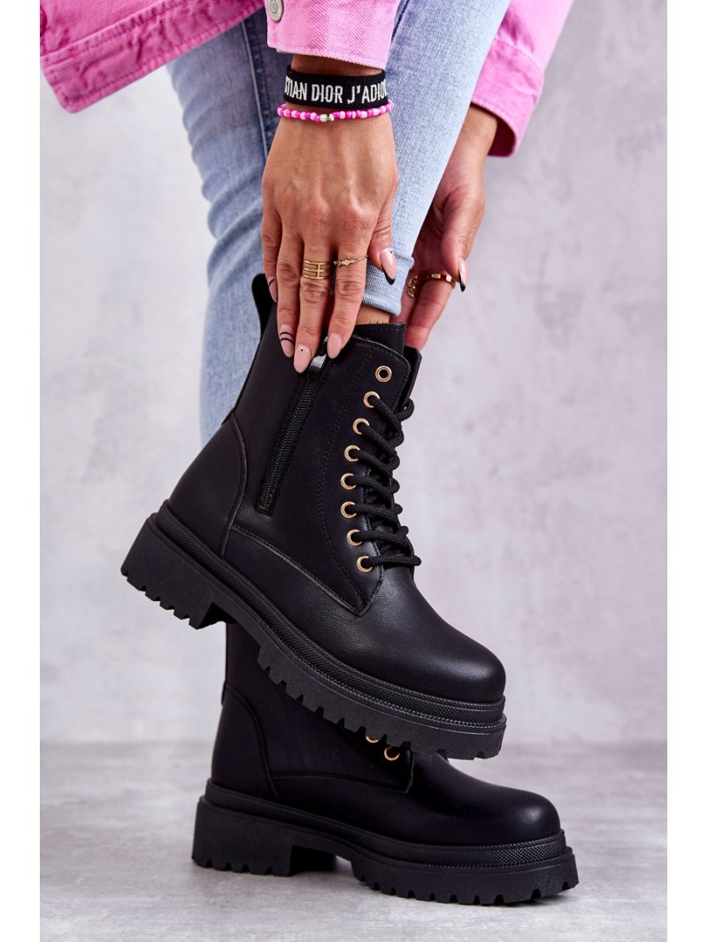 Women's Warm Leather Boots Light Black Dorchen Women's Warm Leather Boots Light Black Dorchen