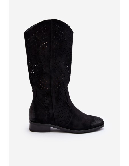 Ažūriniai moteriški žemakulniai batai