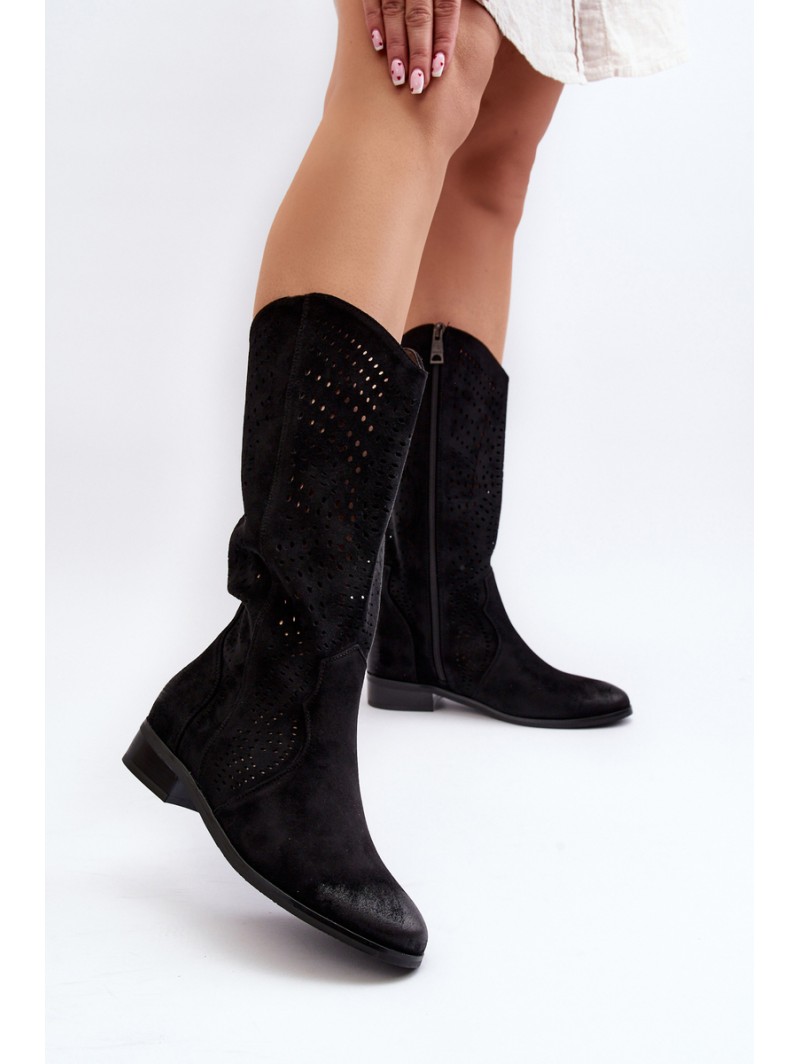 Ažūriniai moteriški žemakulniai batai Ažūriniai moteriški žemakulniai batai