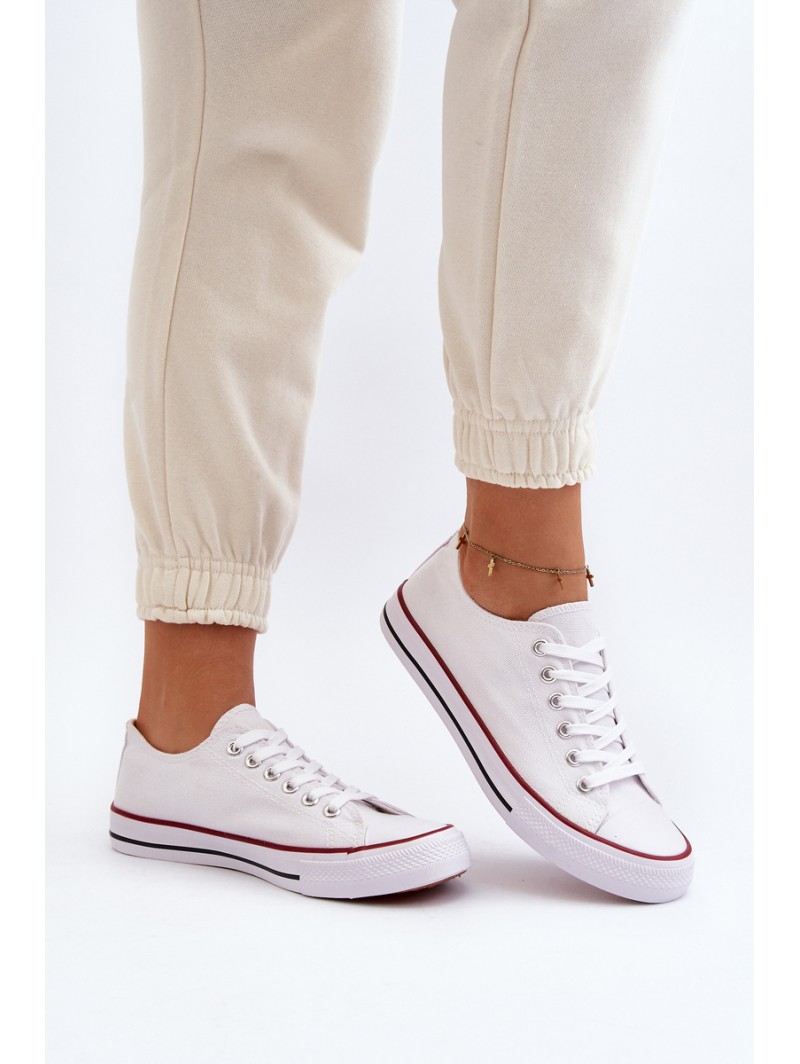 Women's Classic Sneakers Black and White Ecoma Women's Classic Sneakers Black and White Ecoma