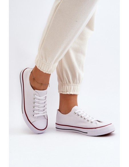 Women's Classic Sneakers Black and White Ecoma