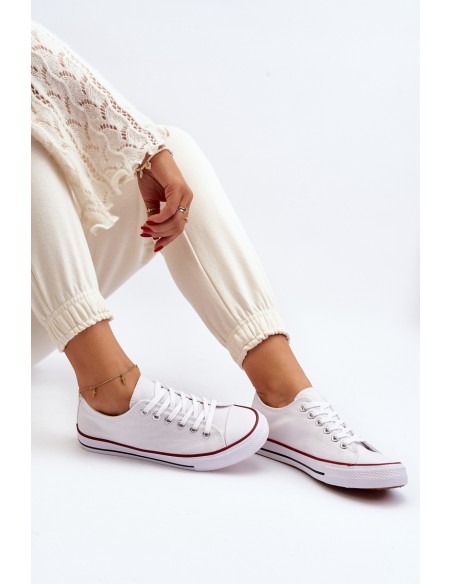 Women's Classic Sneakers Black and White Ecoma