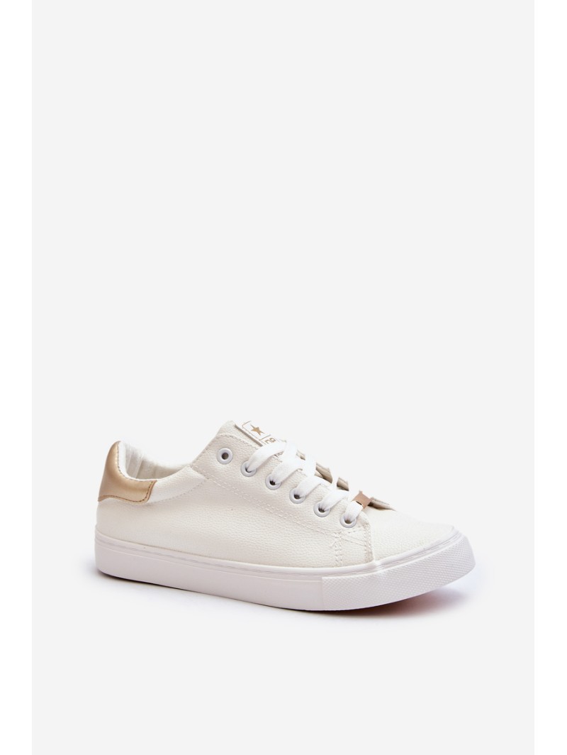 Women's sneakers made of eco leather white Tiraelle