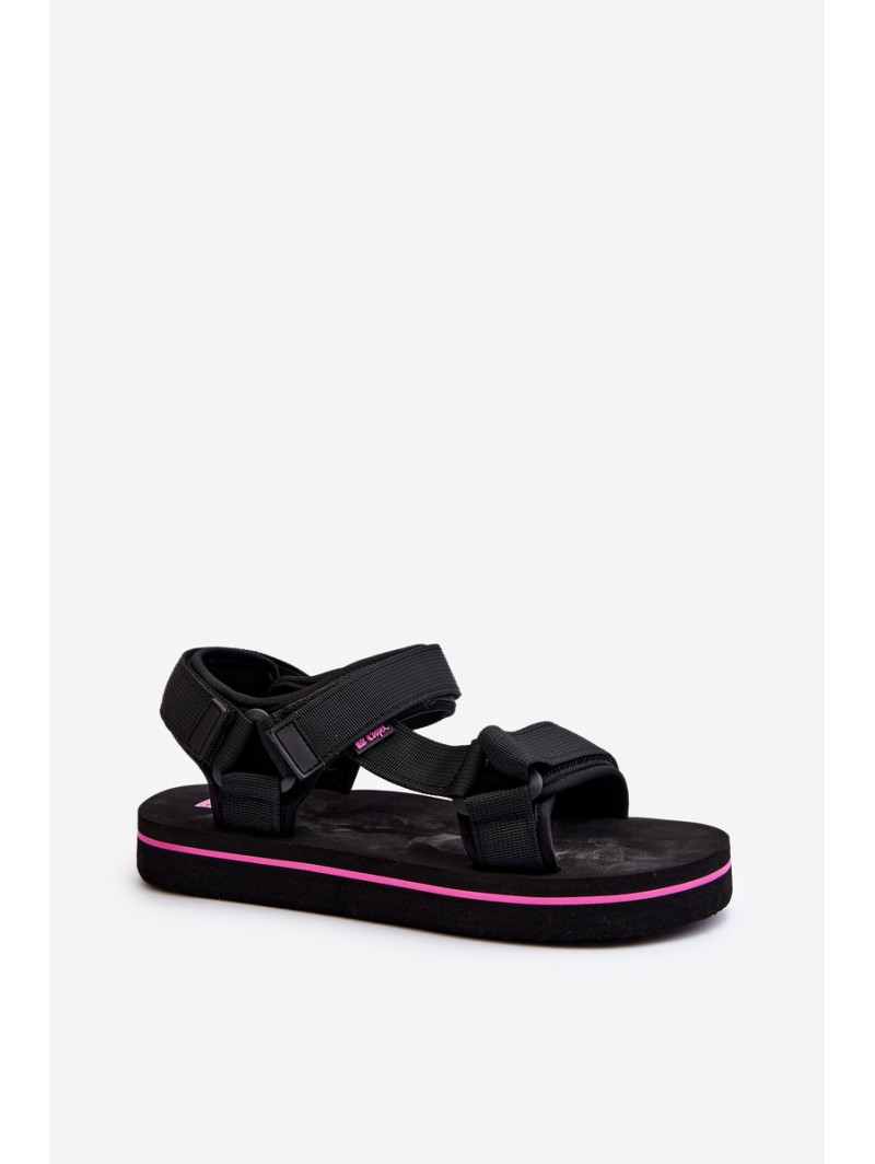 Women's Platform Sandals by Lee Cooper LCW-24-05-2751L Black Women's Platform Sandals by Lee Cooper LCW-24-05-2751L Black