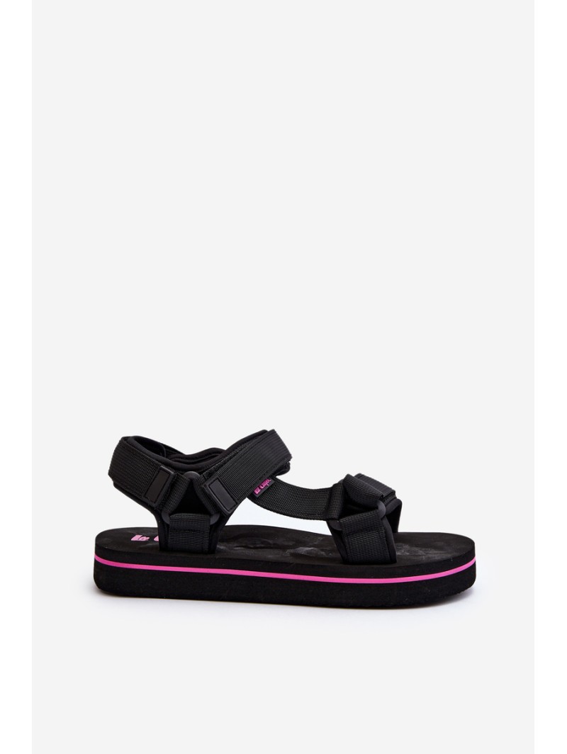 Women's Platform Sandals by Lee Cooper LCW-24-05-2751L Black Women's Platform Sandals by Lee Cooper LCW-24-05-2751L Black