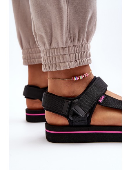 Women's Platform Sandals by Lee Cooper LCW-24-05-2751L Black