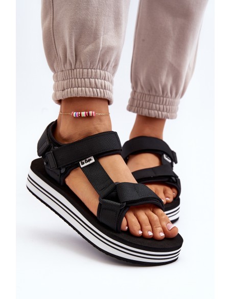 Women's Platform Sandals Lee Cooper LCW-24-05-2753L Black