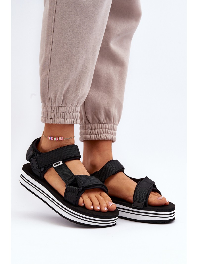 Women's Platform Sandals Lee Cooper LCW-24-05-2753L Black Women's Platform Sandals Lee Cooper LCW-24-05-2753L Black